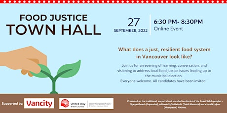 Food Justice Town Hall