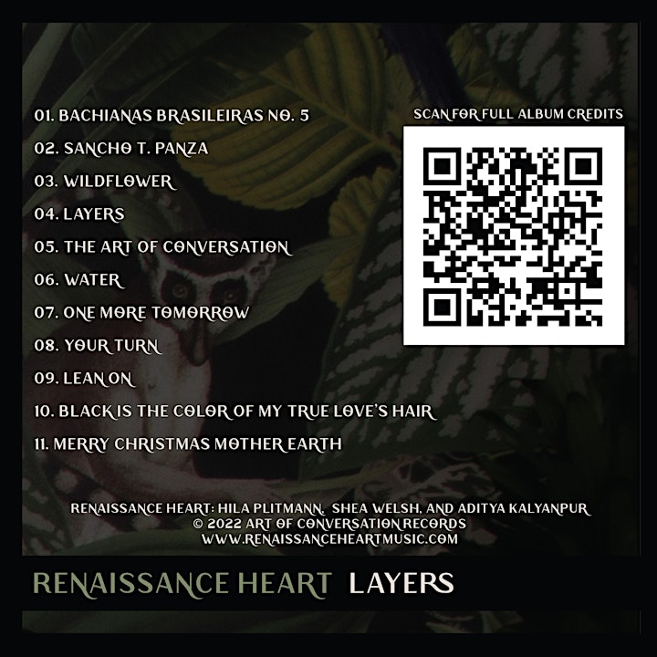 Renaissance Heart Album Release Concert & Cocktail Party image