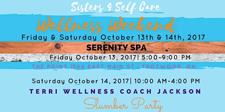Sisters 4 Self Care Wellness Weekend primary image