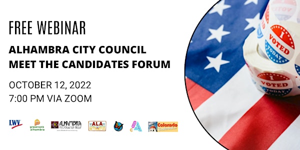 Alhambra City Council Meet The Candidates Forum
