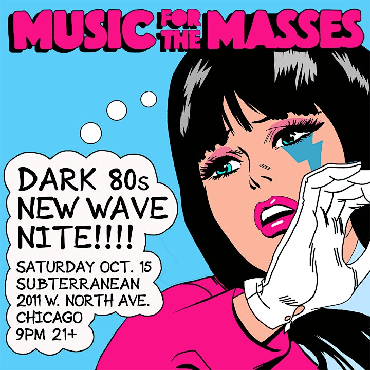 Music for the Masses: Dark 80's New Wave Nite image