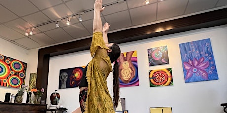 Yoga and meditation with Matreshka at AzziArt Gallery LA