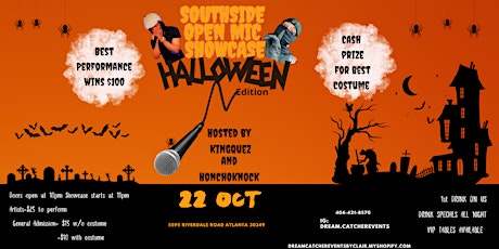 Southside Open Mic Showcase- Halloween Edition