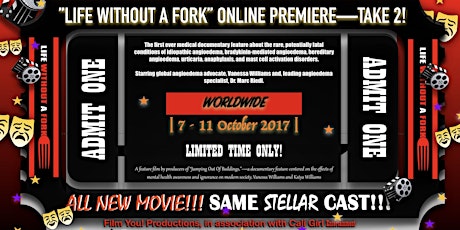 Life Without A Fork Documentary Film, Online Movie Premiere! primary image