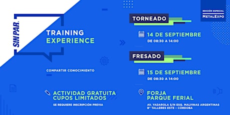 SIN PAR Training Experience: Edición Especial MetalExpo primary image