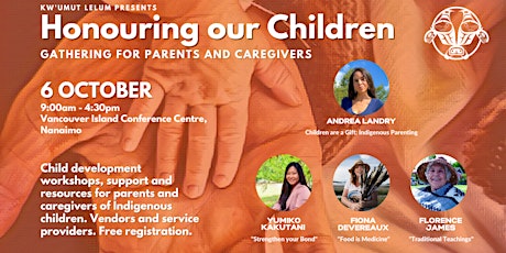 Honouring our Children - For Parents and Caregivers of Indigenous Children