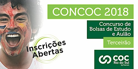 Imagem principal do evento CONCOC 2018 | Terceirão