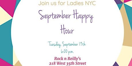 Ladies NYC September Happy Hour primary image