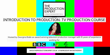 Introduction to Production (TV Production Course  Open for ALL)
