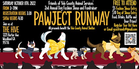 Pawject Runway - Dog fashion show and fundraiser
