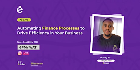 Automating Finance Processes to Drive Efficiency in Your Business