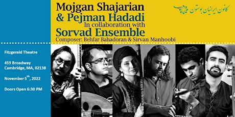 Mojgan Shajarian, Pejman Hadadi & Sorvad Ensemble