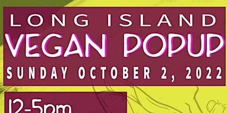 Long Island Vegan Pop UP