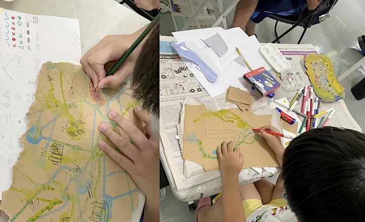 Kids Abstract Mapmaking Workshop image