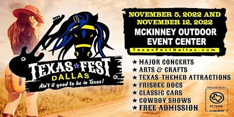 TexasFest McKinney (Dallas)  Outdoor Event Center-11/12/22