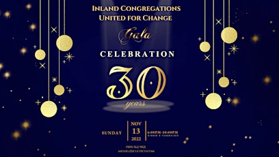 ICUC Celebrating 30 Years Gala