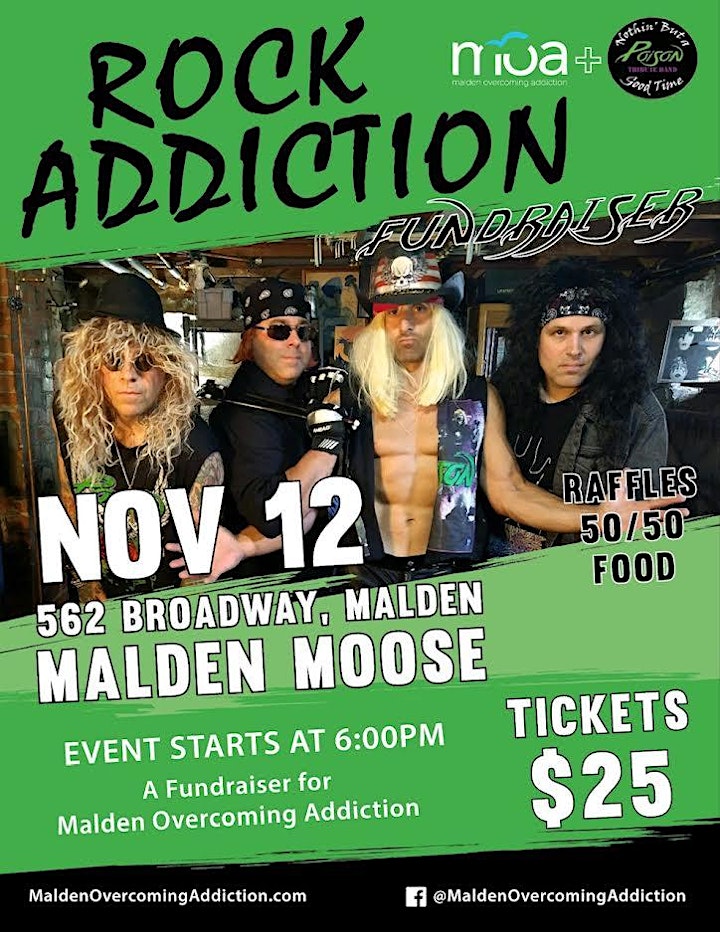 MOA Rock Addiction Night Fundraiser image