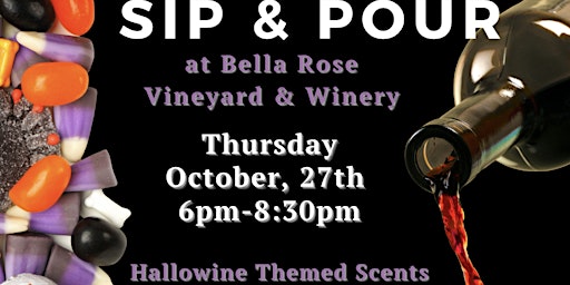 Sip  and Pour Candle Workshop at Bella Rose  Winery