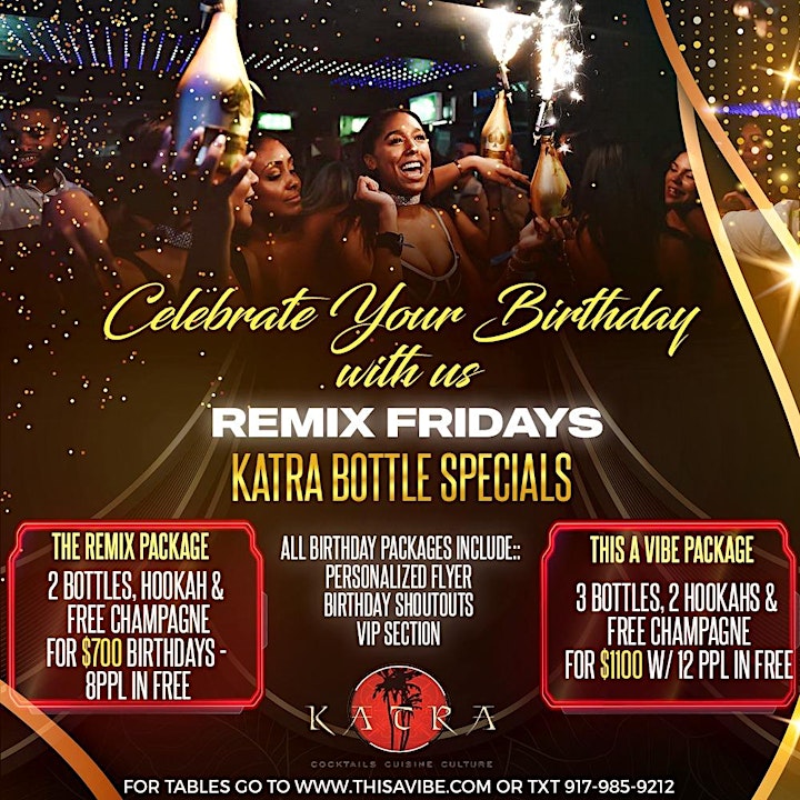 Friday nights  at Katra Lounge nyc #katra #remixfridays w/ Gfcprez image