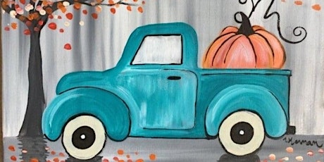 Pumpkin Truck _ Paint n Sip @ Elliots