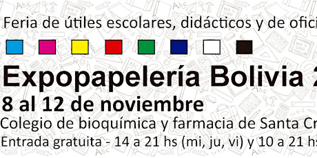 Imagen principal de Expopapelería Bolivia 2017