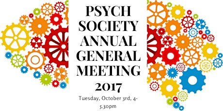 Psych Society Annual General Meeting (AGM) primary image