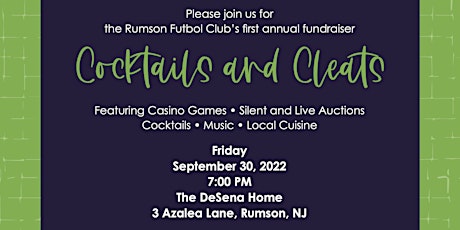 Rumson Futbol Club  First Annual Fundraiser