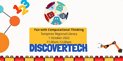DiscoverTech I Fun with Computational Thinking