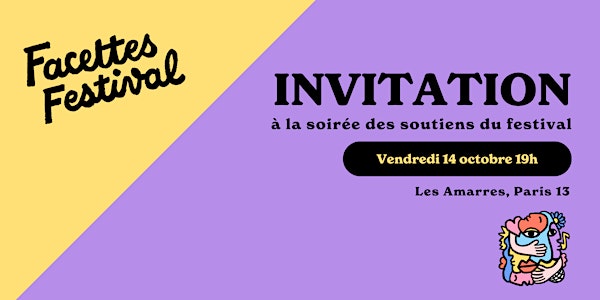 Soirée de lancement de Facettes Festival 2022 (sur invitation)