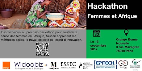 save the date / hackathon femmes et afrique