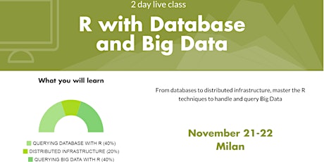 Immagine principale di R live class - R with Database & Big Data 