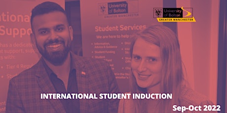 International Student Induction - University of Bolton - 29 September 2022