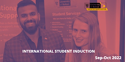 International Student Induction - University of Bolton - 12 October 2022