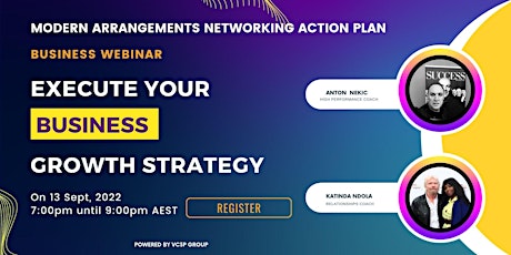 Modern Arrangements Networking Action Plan For Business Professionals