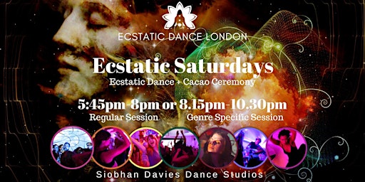 Ecstatic Saturdays INDOORS @ Siobhan Davies Studio: Ecstatic Dance & Cacao