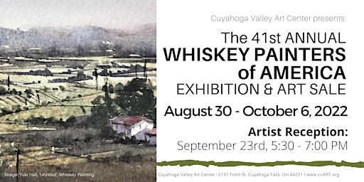 Artist Reception: 41st Whiskey Painters of America Exhibition & Art Sale primary image