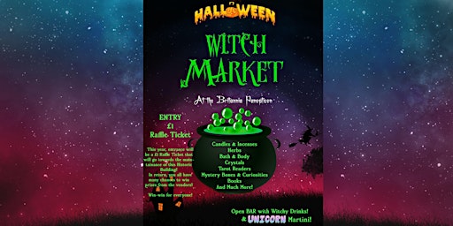 Halloween Witch Market at the Britannia Panopticon - DAY 1