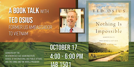 Ambassador Ted Osius Book Talk