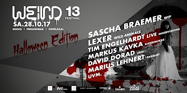WEIRD Festival #13 - Halloween Edition