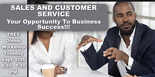 Sales and Customer Service: Your Opportunity to Business Success. primary image