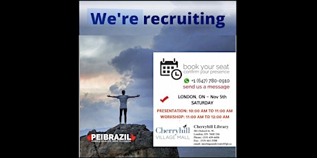 London ON, We are Recruiting!