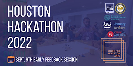 Project Feedback Session Ahead of Houston Hackathon  2022