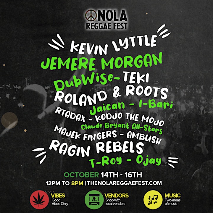 Nola Reggae Fest Vendor Registration image