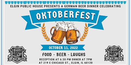 Elgin Public House Presents a German Beer Dinner Celebrating Oktoberfest