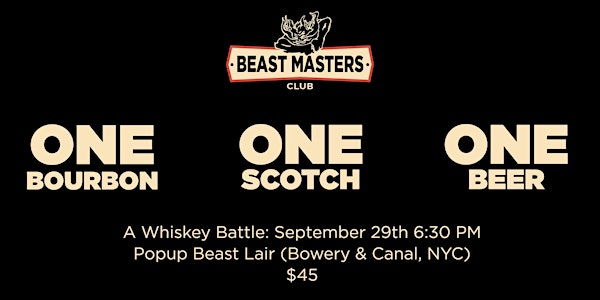 One Bourbon, One Scotch, One Beer