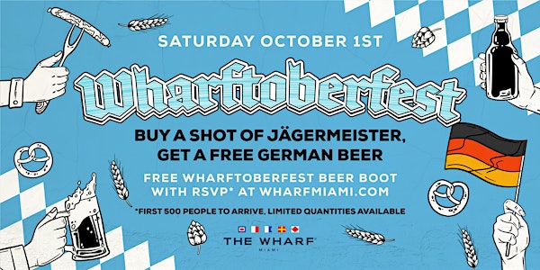 Wharftoberfest: Oktoberfest Riverside Festival at The Wharf Miami!