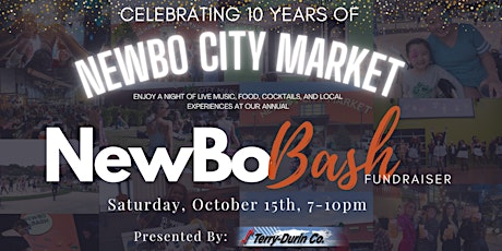 2022 NewBo Bash:  Celebrating 10 Years of NewBo City Market