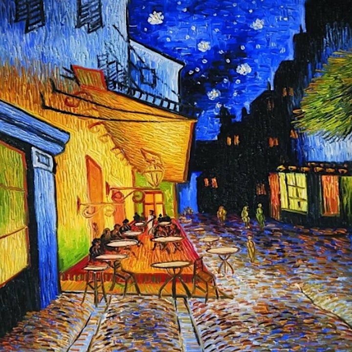 Scream or Starry Night Paint and Sip image