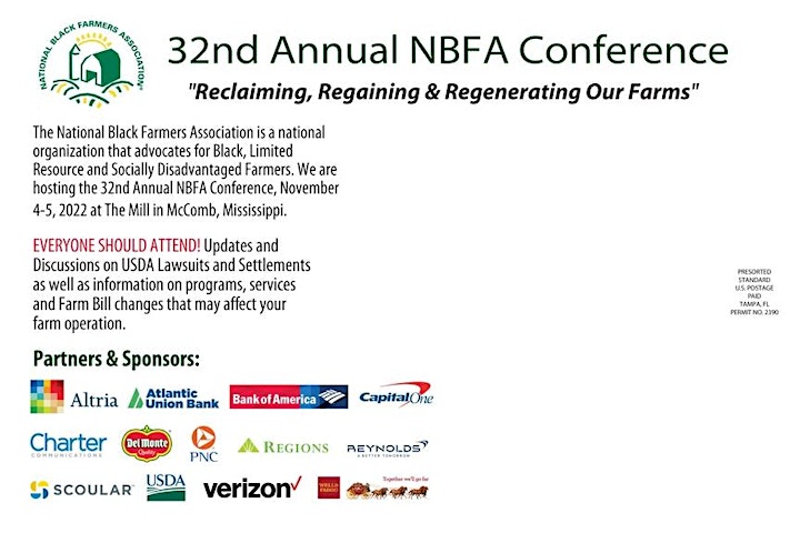 32nd Annual National Black Farmers Association Conference image