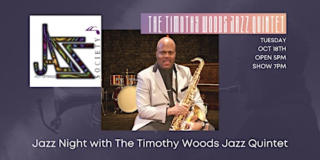 Jazz Night with The Timothy Woods Jazz Quintet